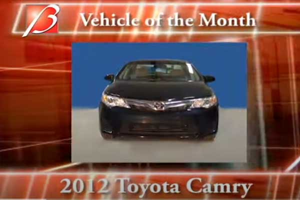 Toyota Camry 2012 TPMS